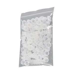  100pcs 16mm Tattoo Pigment Ink Cups White Beauty