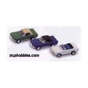  American Line   T Jet kit Mustang   Blue (Slot Cars) Toys 