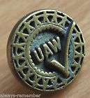 Vintage 1950s United Electrical Workers Union Pin  