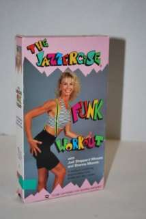   JAZZERCISE FUNK WORKOUT  JUDI SHEPPARD VHS exercise fitness video tape