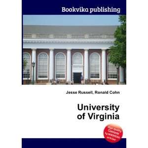  University of Virginia Ronald Cohn Jesse Russell Books