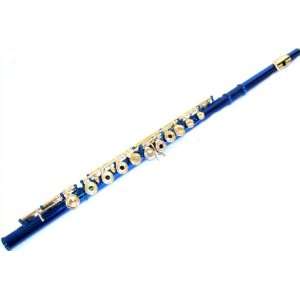  Jollysun Blue Open Hole Flute Musical Instruments
