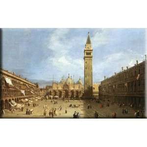   San Marco 30x18 Streched Canvas Art by Canaletto: Home & Kitchen
