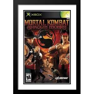 Mortal Kombat Shaolin Monks 20x26 Framed and Double Matted Movie 