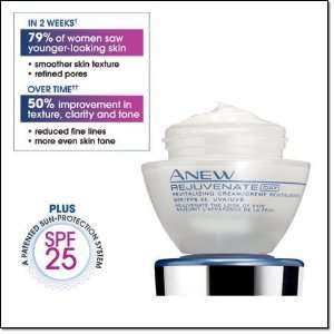 Anew Rejuvenate Revitalizing Facial Day Cream wiht SPF 25 NEW RELEASE!