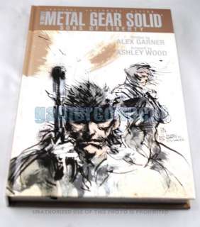 Metal Gear Solid Sons of Liberty Hardcover Graphic Novel Brand New 