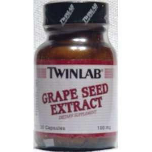  TwinLabs Grape Seed Extract 100mg caps 30 CT. Health 