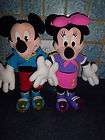 Disney characters 12 tall Mickey & Minnie musical shoes light up