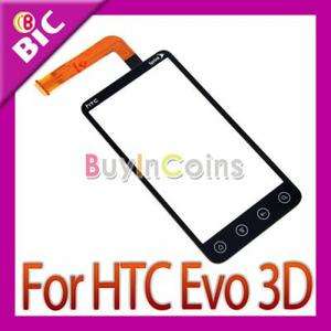   Screen Glass LCD Replacement Part Glass Digitizer for HTC Evo 3D #8