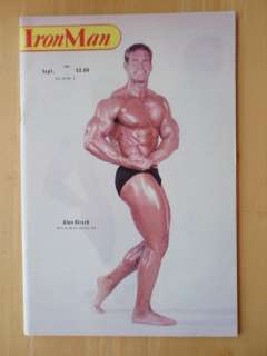 IRONMAN bodybuilding muscle fitness magazine/ALAN KIRSCH 9 84  