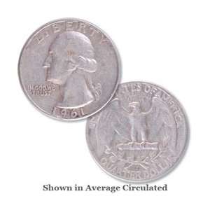  1961 D U.S. Washington Silver Quarter.: Everything Else