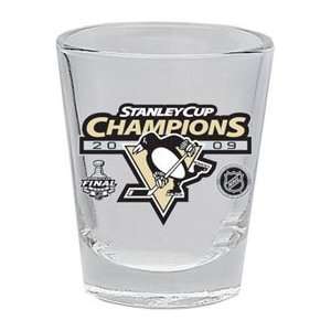   2009 Stanley Cup CHAMPS Official Shot Glass