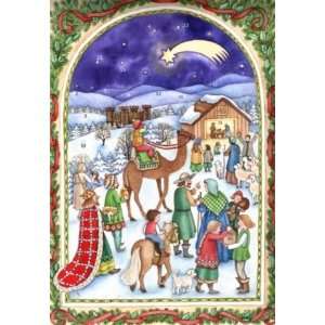    Nativity Gifts German Christmas Advent Calendar: Home & Kitchen