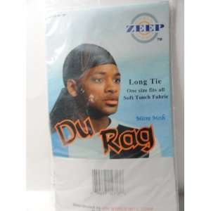 Long Tie Micro Mesh Du Rag   One Size Fits All   Yellow