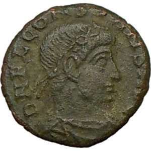 CONSTANS 337AD Authentic Genuine Ancient Roman Coin 