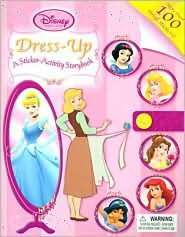 NOBLE  Disney Princess Dress Up: A Sticker Activity Book by Disney 