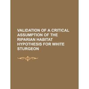   hypothesis for white sturgeon (9781234412555) U.S. Government Books