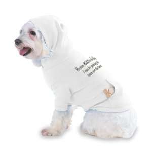   house Hooded T Shirt for Dog or Cat X Small (XS) White: Pet Supplies