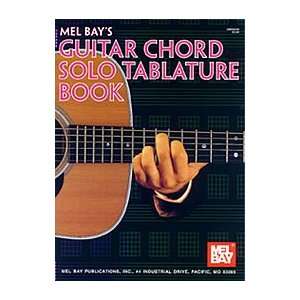   Guitar Chord Solo Tablature Book Printed Music