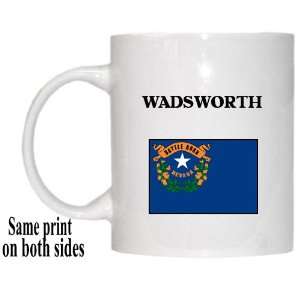    US State Flag   WADSWORTH, Nevada (NV) Mug 