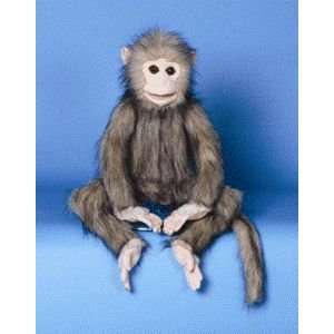  Brown Monkey Animal Puppet: Toys & Games