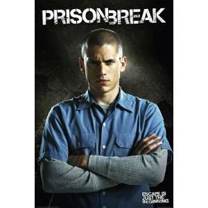  HUGE LAMINATED / ENCAPSULATED TV Series Prison Break 