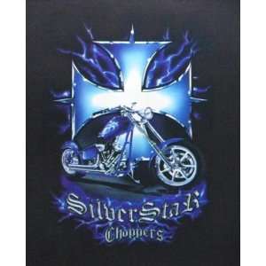  Choppers Mouse Pad  Blue Bike: Office Products