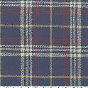 54 Wide Chrispin Plaid Navy Fabric By The Yard Arts 