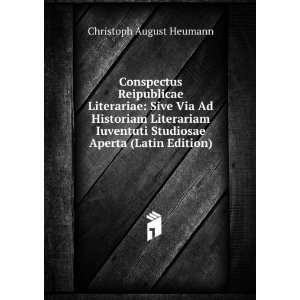   Aperta (Latin Edition) Christoph August Heumann  Books