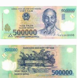 vietnam 500000 dong issued in 2003 front at right ho chi minh meaning 