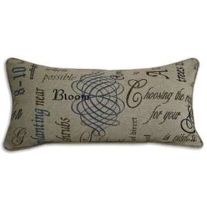  Chooty Chatsworth Citron 12 1/2 by 25 Corded Down Pillow 