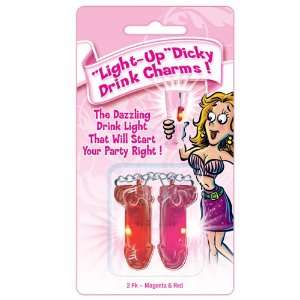   Up D*cky Drink Charms 12 Pack, Purple & Red: Health & Personal Care