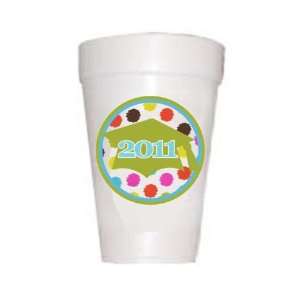 Polka Dot Graduation Class 2011 Cups: Baby