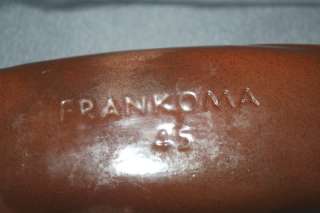 Frankoma Brown Oblong Planter #45  