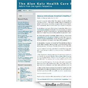   Health Care Reform Blog Kindle Store The Alan Katz Health Care