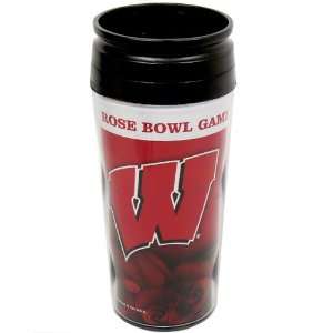  Wisconsin Badgers 2012 Rose Bowl Bound 16oz. Plastic 