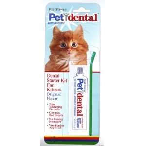   FP41035 Pet Dental Starter Kit Cats   3 Pack: Kitchen & Dining