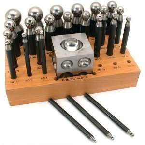  24 Dapping Punches Jewelers Doming Punch Block Tools: Home 