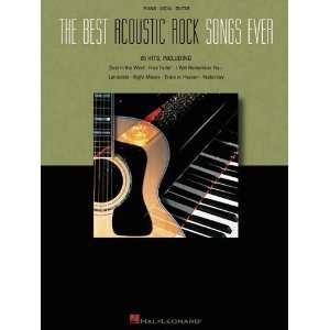 Hal Leonard The Best Acoustic Rock Songs Ever Piano, Vocal 