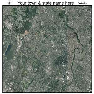   Aerial Photography Map of Clifton, New Jersey 2010 NJ 
