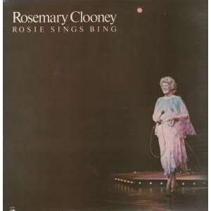   SINGS BING LP (VINYL) US CONCORD JAZZ 1978 ROSEMARY CLOONEY Music