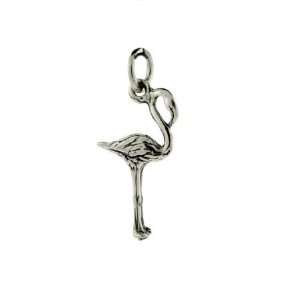  Sterling Silver Flamingo Charm Eves Addiction Jewelry