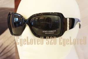 DOLCE GABBANA 6042 B sunglasses 50187 Black Gray  