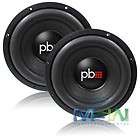 PowerBass® S 124DX 12 DUAL 4 OHM CAR SUBWOOFERS SUB WOOFERS 
