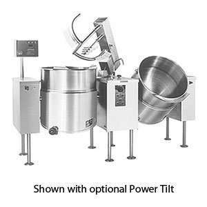   80 Gallon Tilting Electric Steam Jacketed Twin Mixer Kettle   208/240V