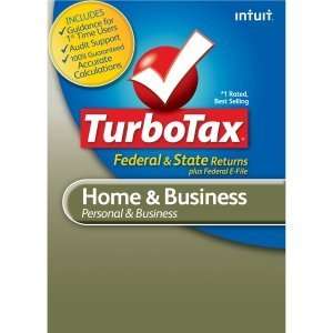  New   TurboTax Home & Business 2011 by Intuit   417415 
