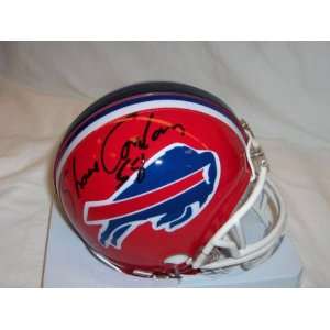  Shane Conlan Buffalo Bills Autographed Mini Helmet: Sports 