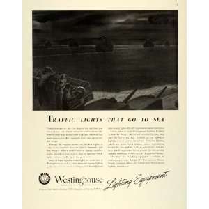  1944 Ad Westinghouse Electric Supply Logo Signaling 