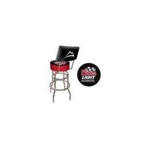  Coors Light Racing Padded Bar Stool with Back