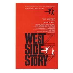  West Side Story Movie Poster, 11 x 17 (1961): Home 